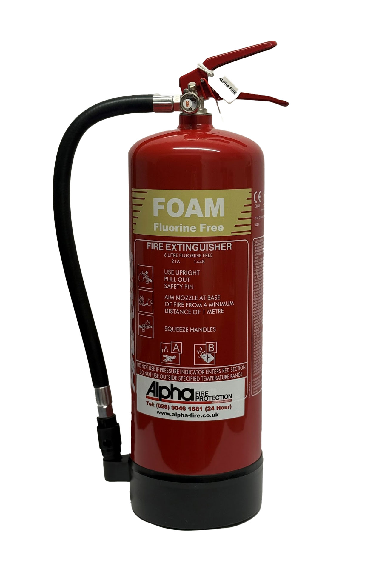 6-Litre-Fluorine-Free-Foam-Fire-Extinguisher