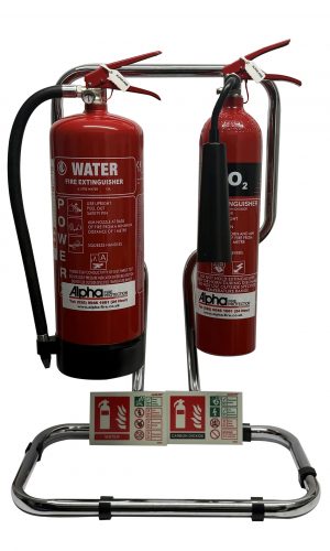 Office-Package-Red-On-Chrome-Stand